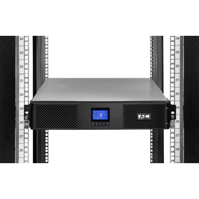 Eaton Джерело безперебійного живлення 9SX, 3000VA/2700W, RM 2U, LCD, USB, RS232, 8xC13, 1xC19