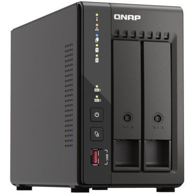 QNAP Мережеве сховище TS-253E-8G (2.5GbE HDMI USB 3.2 Gen2)