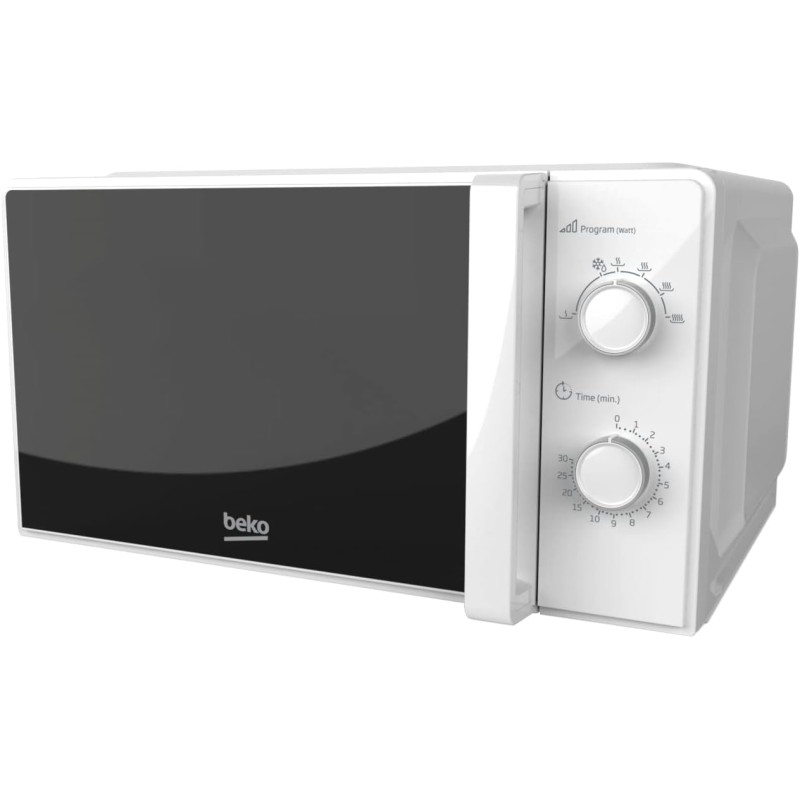 Beko Мікрохвильова піч, 20л, мех.керув., 700Вт, білий
