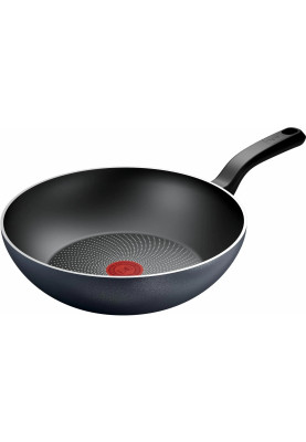 Tefal Сковорода ВОК So' Light, 28см, алюміній, бакеліт, чорний