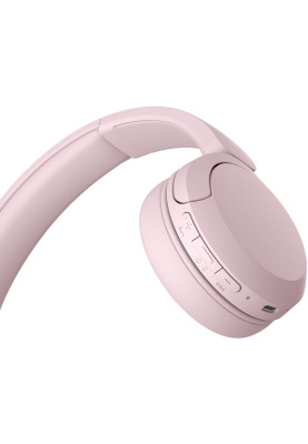 Sony Навушники On-ear WH-CH520 BT 5.2, SBC, AAC, Wireless, Mic, Розовий