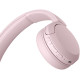 Sony Навушники On-ear WH-CH520 BT 5.2, SBC, AAC, Wireless, Mic, Розовий