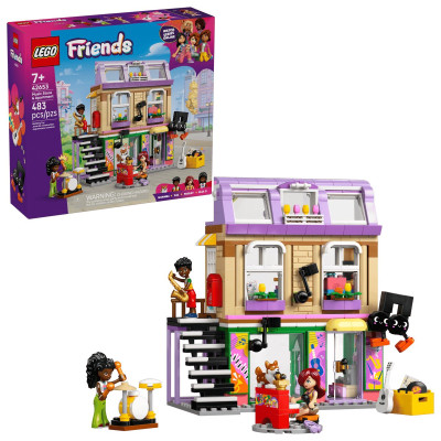 LEGO Конструктор LEGO Friends Музична крамниця і квартира