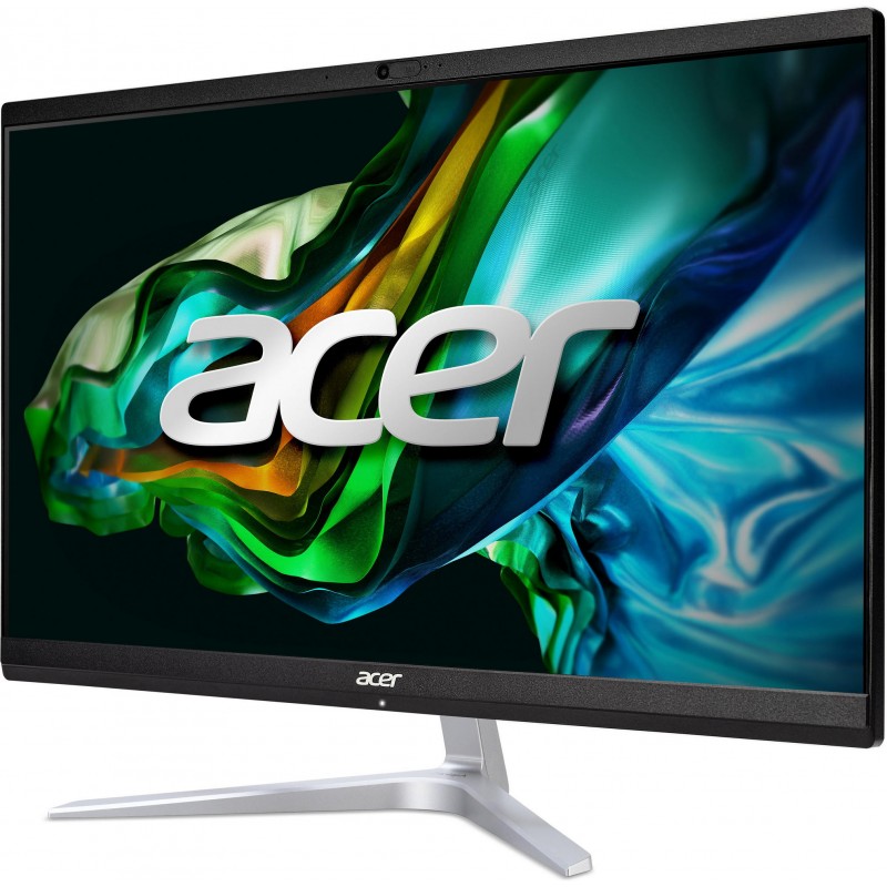 Acer Персональний комп'ютер моноблок Aspire C24-1851 23.8" FHD, Intel i7-1360P, 32GB, F1TB, UMA, WiFi, кл+м, без ОС, чорний