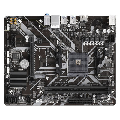 Gigabyte Материнська плата B450M_K sAM4 b450 2xDDR4 HDMI mATX