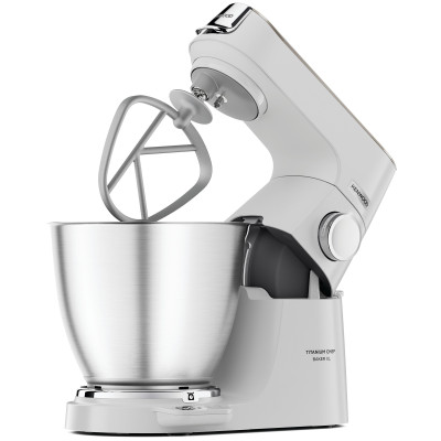 Kenwood Кухонная машина, 1200Вт, чаша-метал, корпус-метал, насадок-3, білий