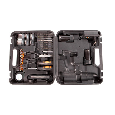 TEKHMANN Шурупокрут-дриль акумуляторний TCD-12/2 BS Kit 12В 1х2А·рік 30Нм 0-400·1400об·хв 1кг кейс з приляддям