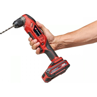 Einhell Дриль кутова акумуляторна TE-AD 18 Li - Solo PXC 18В 1100 об.хв 45Нм патрон 10мм 1.22кг без АКБ та ЗП Einhell Дриль кутова акумуляторна TE-AD 18 Li - Solo PXC 18В 1100 об.хв 45Нм патрон 10мм 1.22кг без АКБ та ЗП