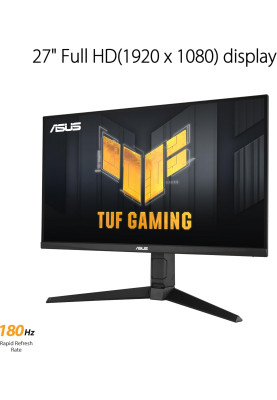 ASUS Монітор 27" TUF Gaming VG279QL3A 2xHDMI, DP, MM, IPS, 180Hz, 1ms, sRGB 125%, AdaptiveSync, Pivot, HDR400