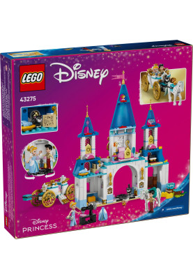 LEGO Конструктор Disney Princess Замок Золушки та карета