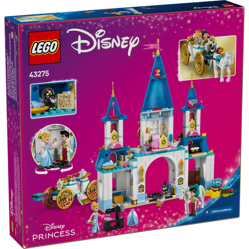 LEGO Конструктор Disney Princess Замок Попелюшки й карета