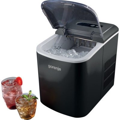 Gorenje Льодогенератор побутовий, 12кг/добу, 2.2л, дисплей, чорний