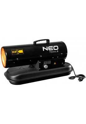 Neo Tools Теплова гармата дизель/гас, 20 кВт, 550 м3/год, прямого нагріву, бак 19л, витрата 1.9л/год, IPX4