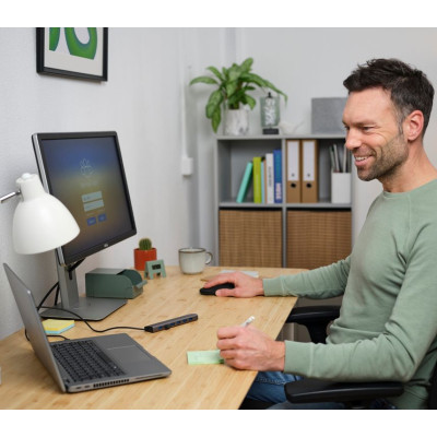 Trust USB-хаб Dalyx 6-in-1 USB-C Multi-port Dock Aluminium Trust USB-хаб Dalyx 6-in-1 USB-C Multi-port Dock Aluminium