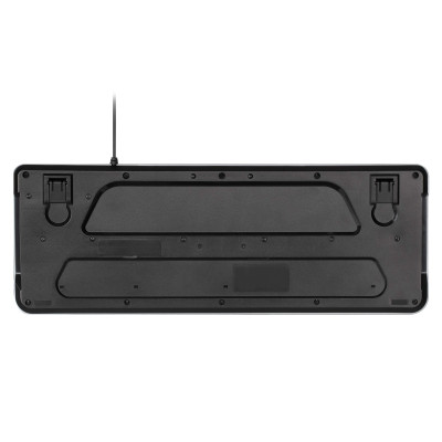 2E Клавіатура мембранна KS120 104key, USB-A, EN/UK, White LED, чорний