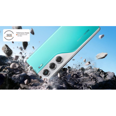 TECNO Смартфон Camon 40 (CM5) 6.78" 8/256ГБ, 2SIM, 5200мА • рік, Emerald Lake Green