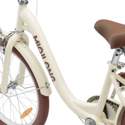 Miqilong Дитячий велосипед LS 20" бежевий