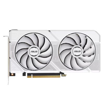 ASUS Відеокарта GeForce RTX 5060 8GB GDDR7 OC DUAL-RTX5060-O8G-WHITE білий