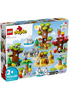 LEGO Конструктор DUPLO Town Дикі тварини світу