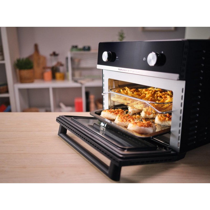 Tefal Мультипіч EasyFry Oven Multifunctional, 1800Вт, механічне керув., пластик, чорний