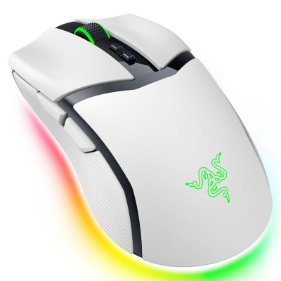 Razer Миша Cobra Pro, RGB, USB-A/WL/BT, білий