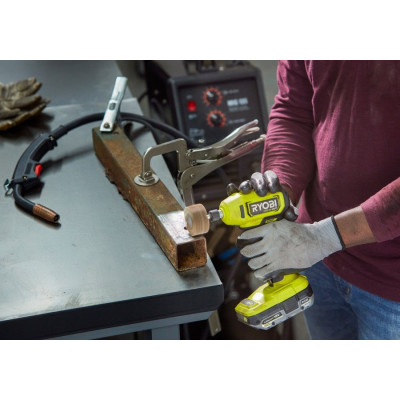 Ryobi Шліфмашина полірувальна кутова ONE+ RDG18C-0, 18В, (без АКБ та ЗУ)