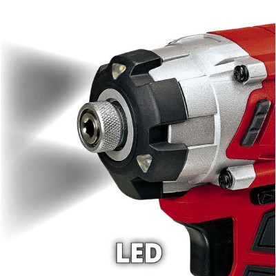 Einhell Шуруповерт ударний TE-CI 18/1 Li акум., Solo, 0-2300 об/хв, 140 Нм