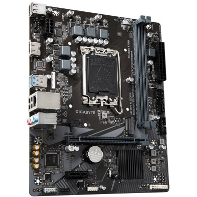 Gigabyte Материнська плата H610M K DDR4 s1700 H610 2xDDR4 M.2 HDMI mATX