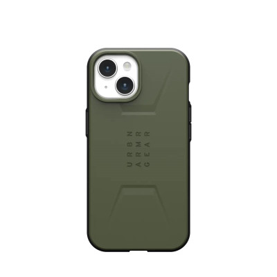 UAG Чохол для Apple iPhone 15 Civilian Magsafe, Olive Drab