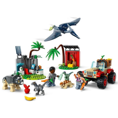 LEGO Конструктор Jurassic World Центр порятунку малюків динозаврів
