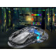 GravaStar Миша Mercury M2, BT/WL/USB-A, RGB, чорно-прозорий