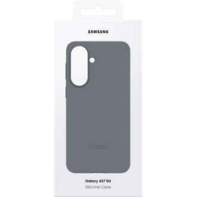 Samsung Чохол  для Galaxy A57 (A576), Silicone Case, сірий