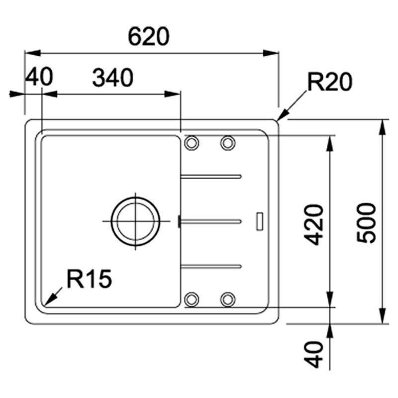 Franke BASIS BFG 611-62[114.0565.090]