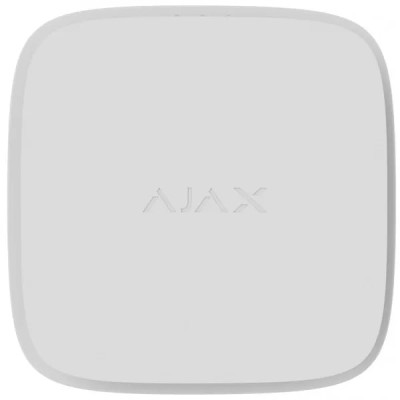 Ajax Датчик диму, температури та чадного газу FireProtect 2 RB Heat Smoke CO Jeweler, змінна батарея, бездротовий, білий