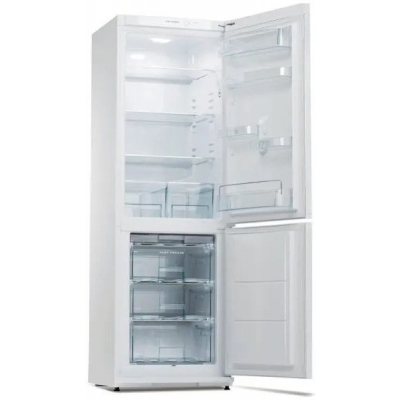 SNAIGE Холодильник з нижн. мороз., 185x60х65, холод.відд.-214л, мороз.відд.-88л, 2дв., A++, ST, білий