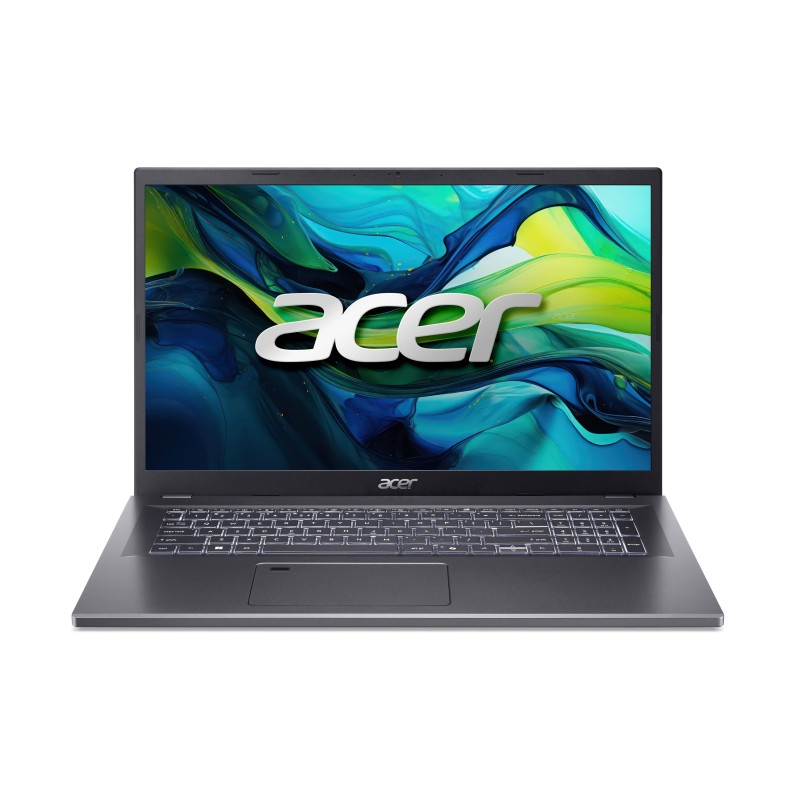 Acer Ноутбук Aspire 17 A17-51M 17.3" FHD IPS, Intel 7-150U, 16GB, F512GB, UMA, Lin, сірий