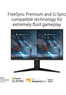 ASUS Монітор 27" TUF Gaming VG279QL3A 2xHDMI, DP, MM, IPS, 180Hz, 1ms, sRGB 125%, AdaptiveSync, Pivot, HDR400