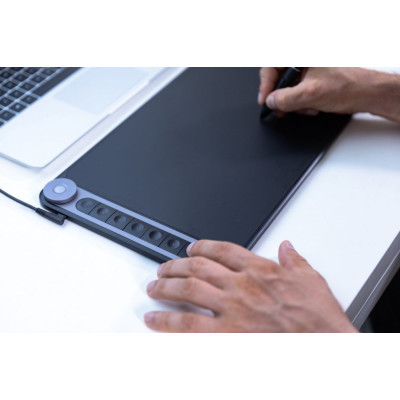 Huion Графічний планшет 10.5"x6.5" Q620M, USB-C, чорний