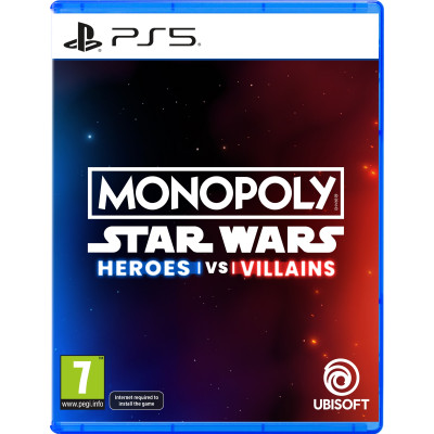 Games Software Гра PS5 MONOPOLY: Star Wars Heroes vs Villains, BD диск