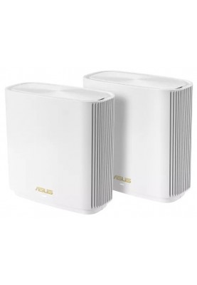 ASUS Маршрутизатор ZenWiFi XT8 2PK V2 white AX6600 3xGE LAN 1x2.5GE WAN 1xUSB3.1 WPA3 OFDMA MESH