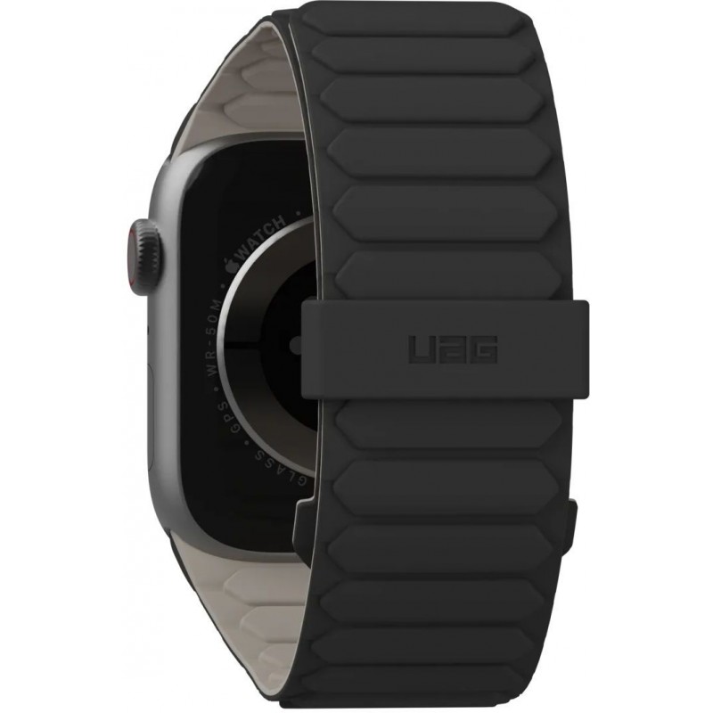 UAG Ремінець для Apple Watch Ultra 2/Ultra-49-45-44-42mm, Pathfinder, Black/Titanium