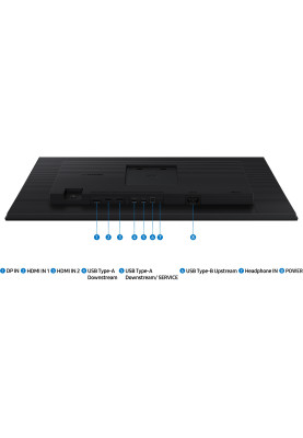 Samsung Монітор 27" S27D400 2*HDMI, DP, USB, IPS, 100Hz