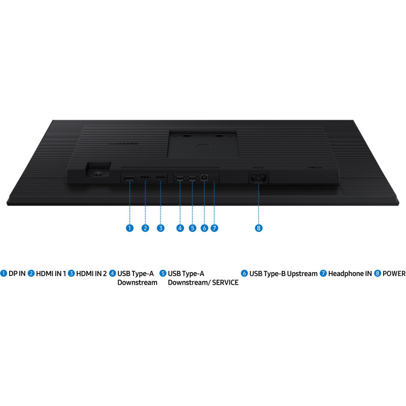 Samsung Монітор 27" S27D400 2*HDMI, DP, USB, IPS, 100Hz