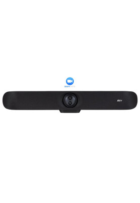 AVER Відеотермінал VB370A, Android 13, 4.5x Optical Zoom, 2 об'єктива 4K, PTZ, 14х Uni-mic, радіус дії 10 м, динаміки 2 х 6 Вт, Zoom Rooms, Dual Screen, чорний