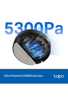 TP-Link Робот-пилосмок TAPO RV 30 MAX LIDAR з підтримкою вологого прибирання + док-станція