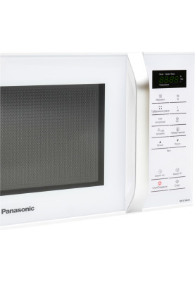 Panasonic Мікрохвильова піч, 25л, 800Вт, дисплей, відкрю ручкою, білий