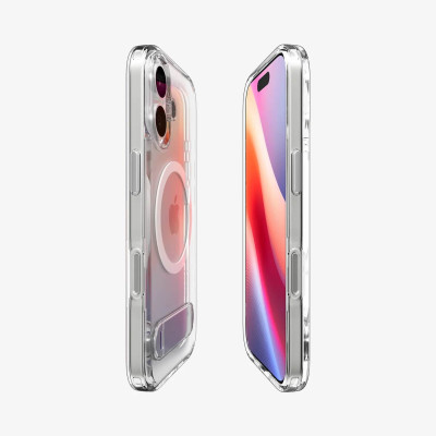 Spigen Чохол Spigen для iPhone 17, Ultra Hybrid S MagFit, Clear White