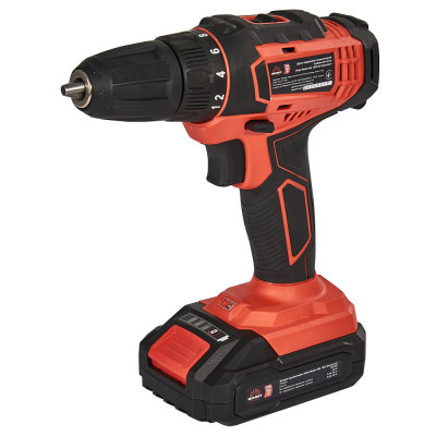 Vitals Шурупокрут-дриля акумуляторна Master AU 1825 Kit SmartLine+ 18В 1х2А·рік 25Нм 400·1500об/хв кейс 1.2кг