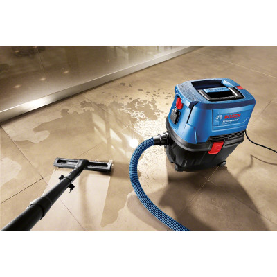 Bosch Пилосос професійний GAS 15 PS, 1100Вт, 220мБар, контейнер 15л, 8кг