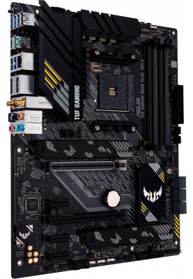 ASUS Материнcька плата TUF GAMING B550-PLUS WIFI II sAM4 B550 4xDDR4 M.2 HDMI DP Wi-Fi BT ATX